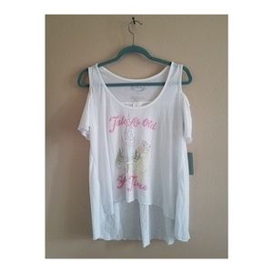 Disney tale old as time off the shoulder blouse